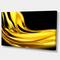 Designart - Yellow Gold Texture Pattern - Abstract Canvas art print